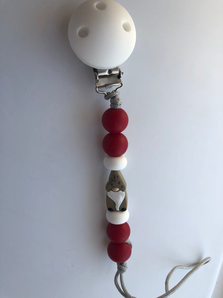 Silicone Bead Pacifier Clip