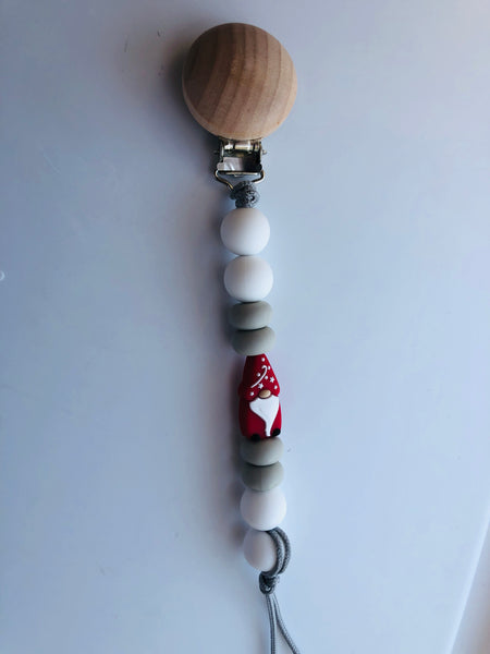 Silicone Bead Pacifier Clip