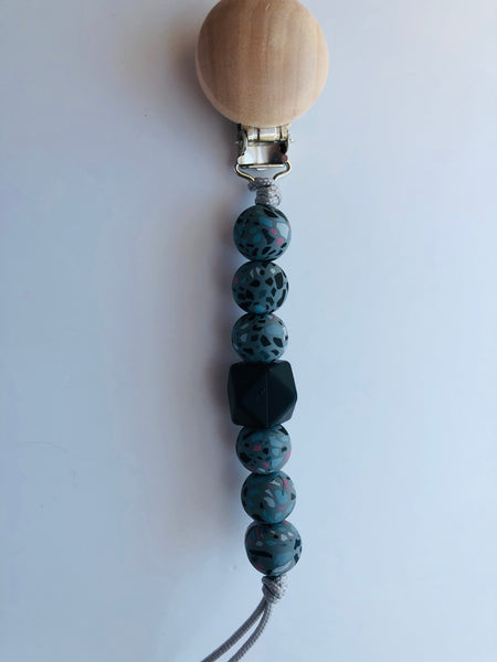 Silicone Bead Pacifier Clip