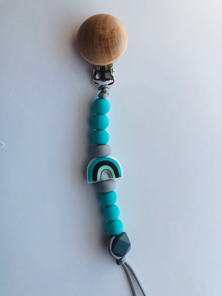 Silicone Bead Pacifier Clip