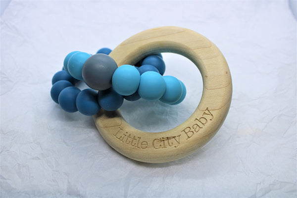 Maple Ring with Double Silicone Ring Teether