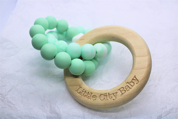 Maple Ring with Double Silicone Ring Teether