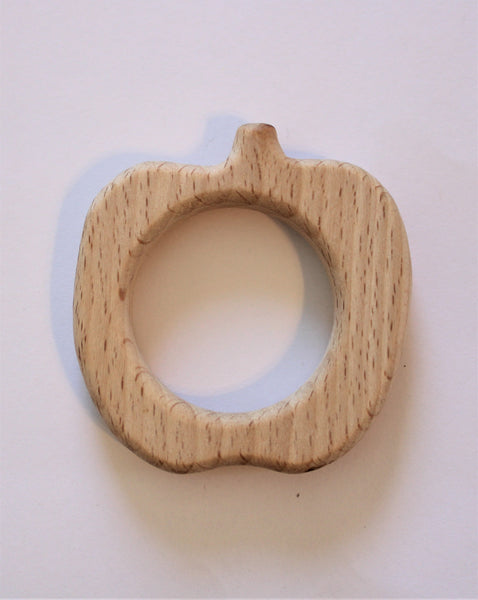 Beech Shape & Silicone Bead Teether